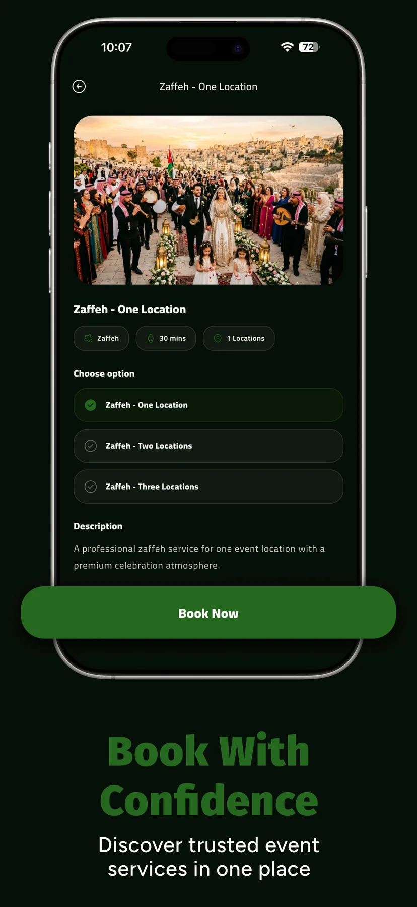 Book With Confidence — Discover trusted event services in one place